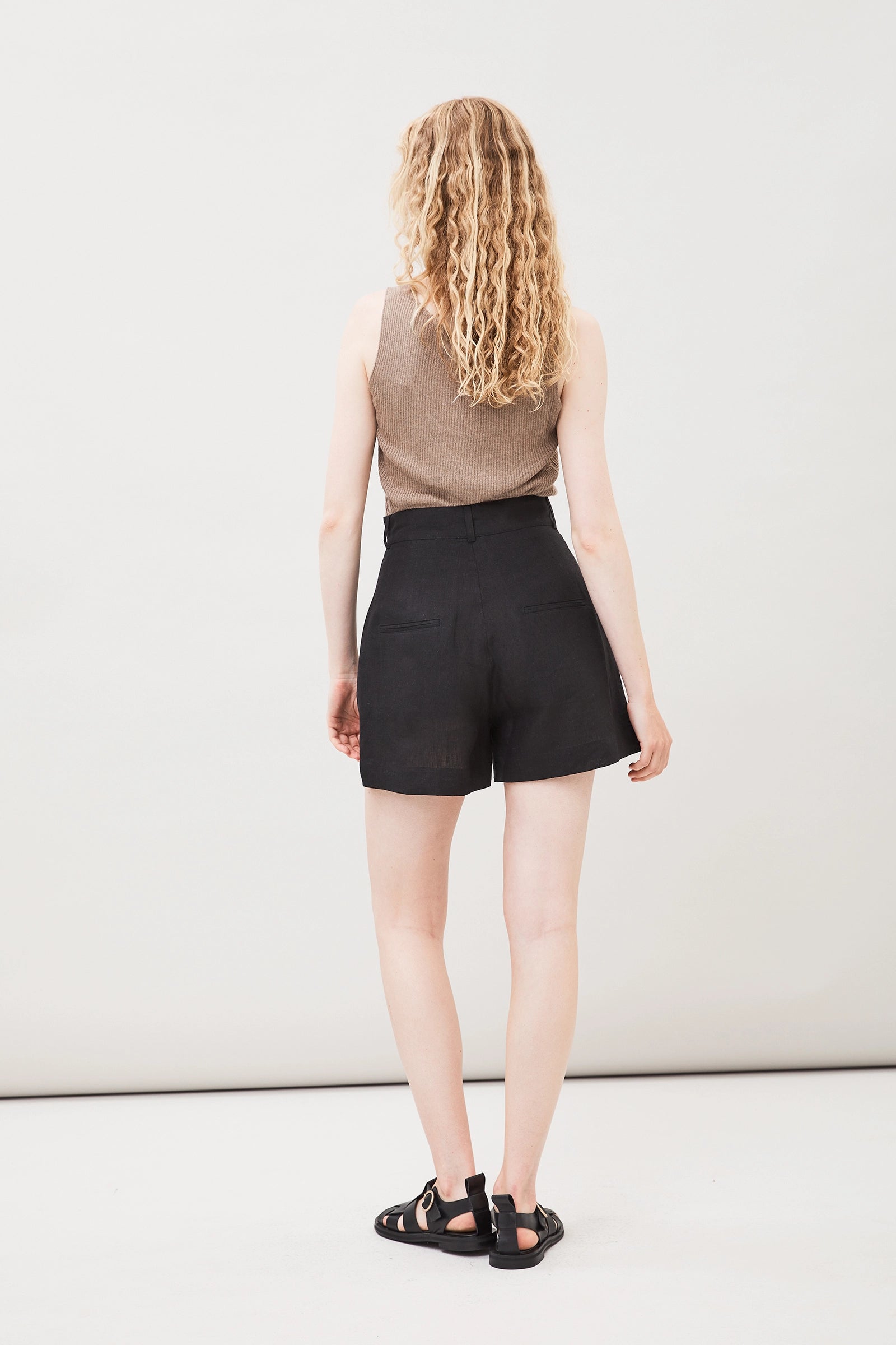Kaia Linneshorts - Black