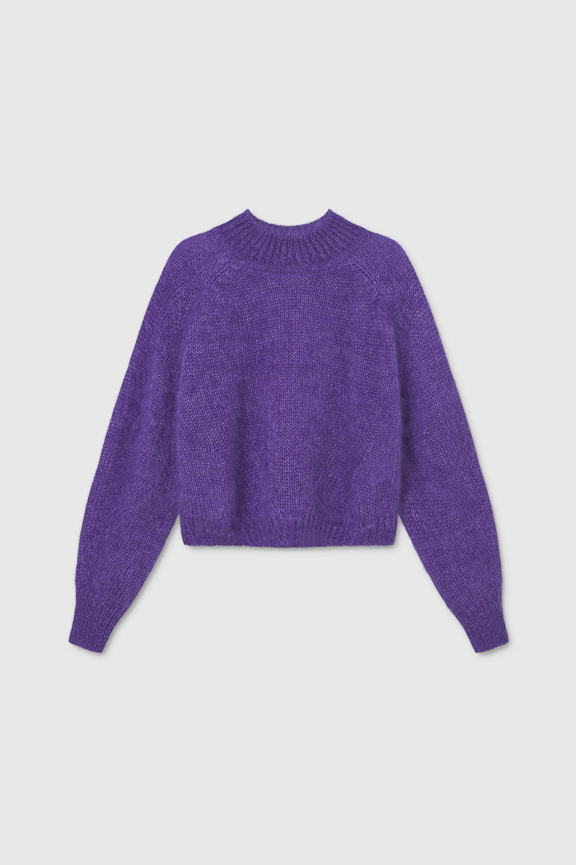 Faye Silke Mohairtröja - Lupin Lilac