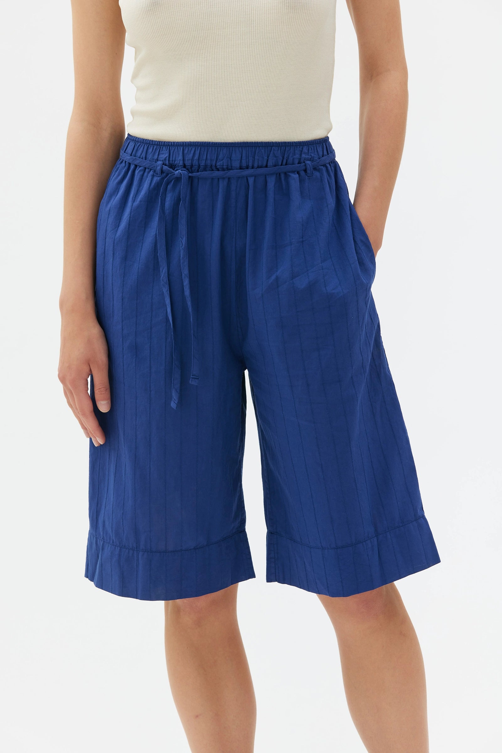 Anae Light Organic Cotton Shorts – Admiral Blue