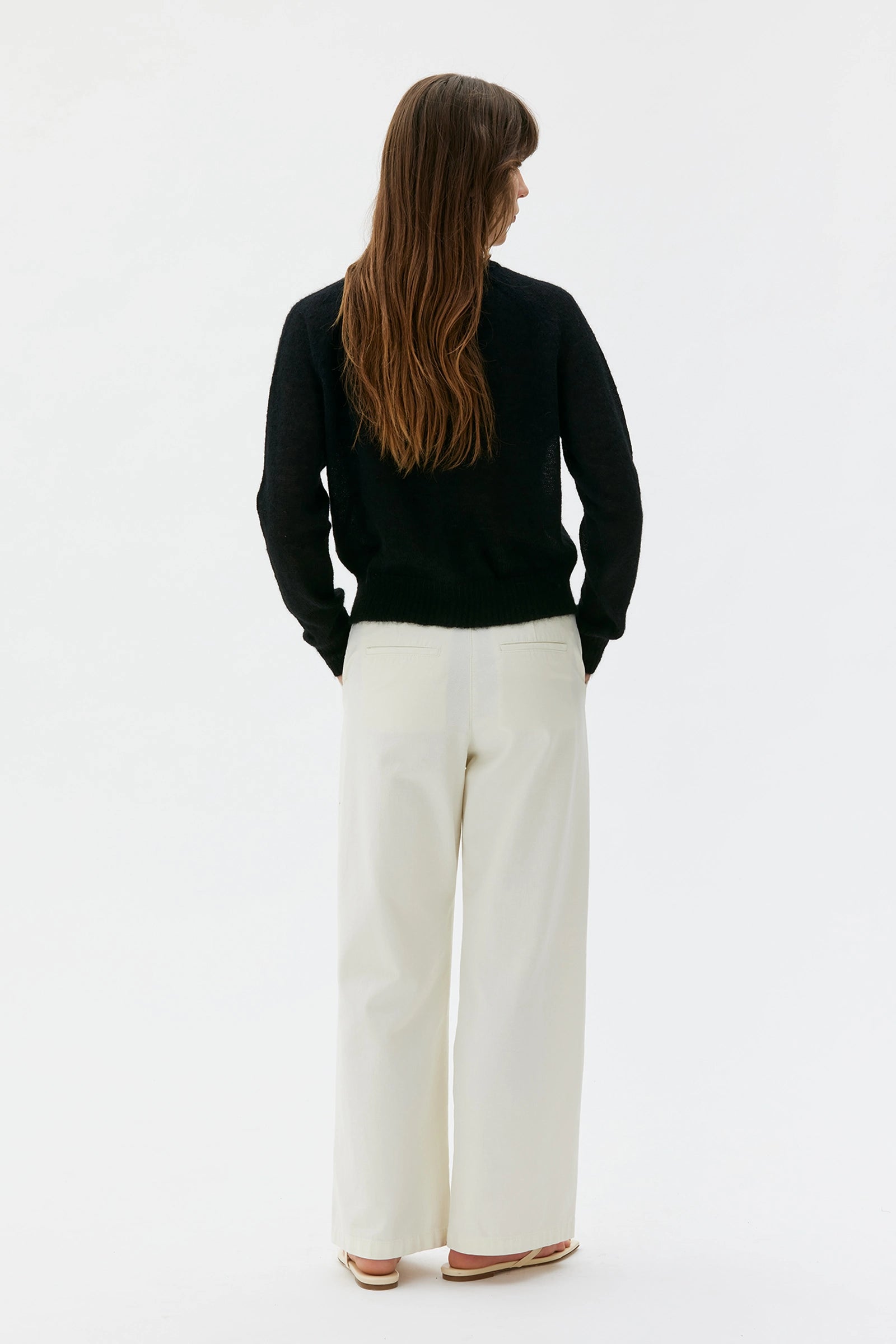 Laio Kofta I Mohair Och Silke - Black