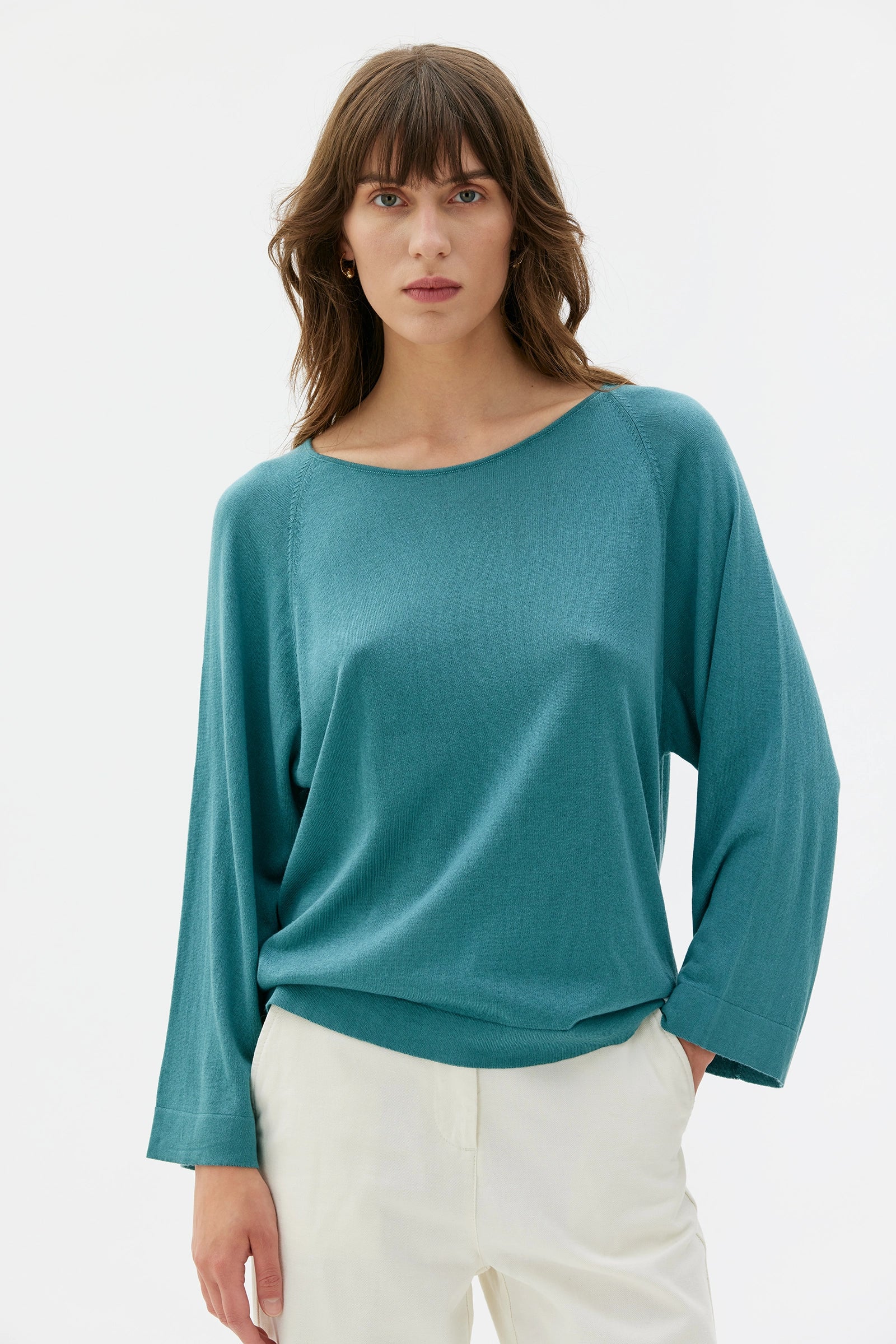 Yvonne Kashmir Silkestopp - Lagoon Green