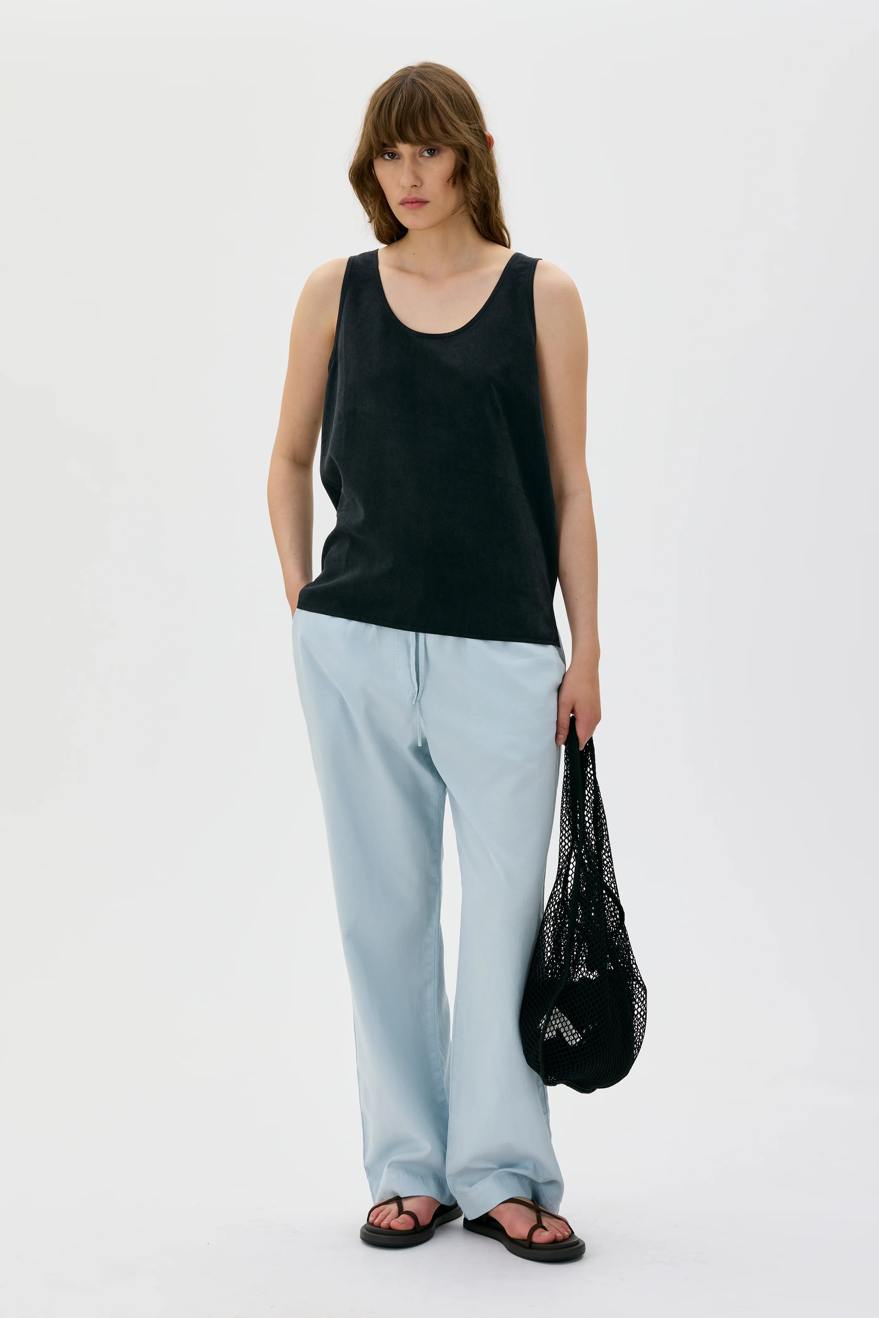 Sika Light Tencel Singlet - Black
Sika - Lätt Tencel-linne – Svart