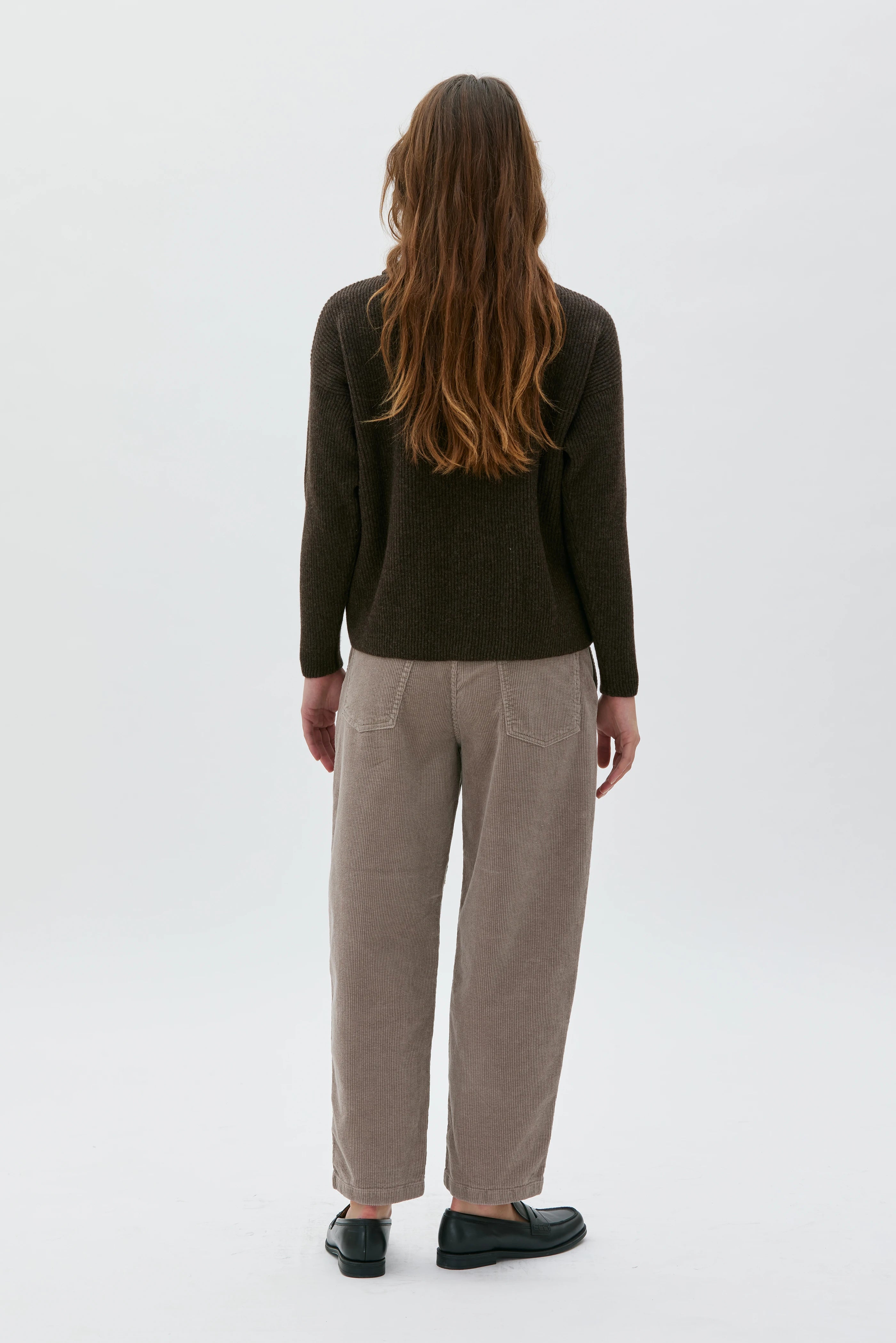 Ruth Manchesterbyxa - Taupe Melange