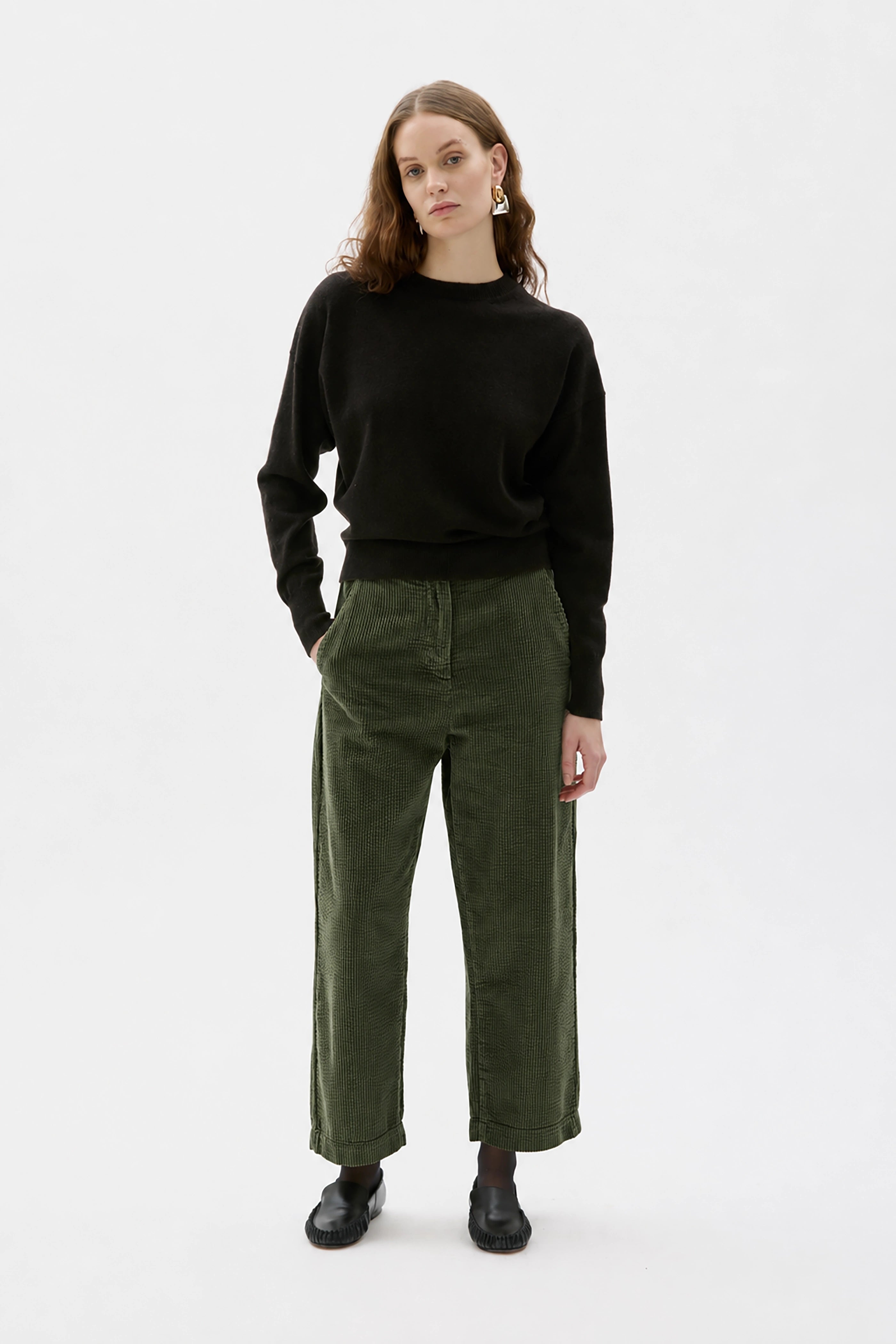 Ior Cashmere Wool Sweater - Morel Brown