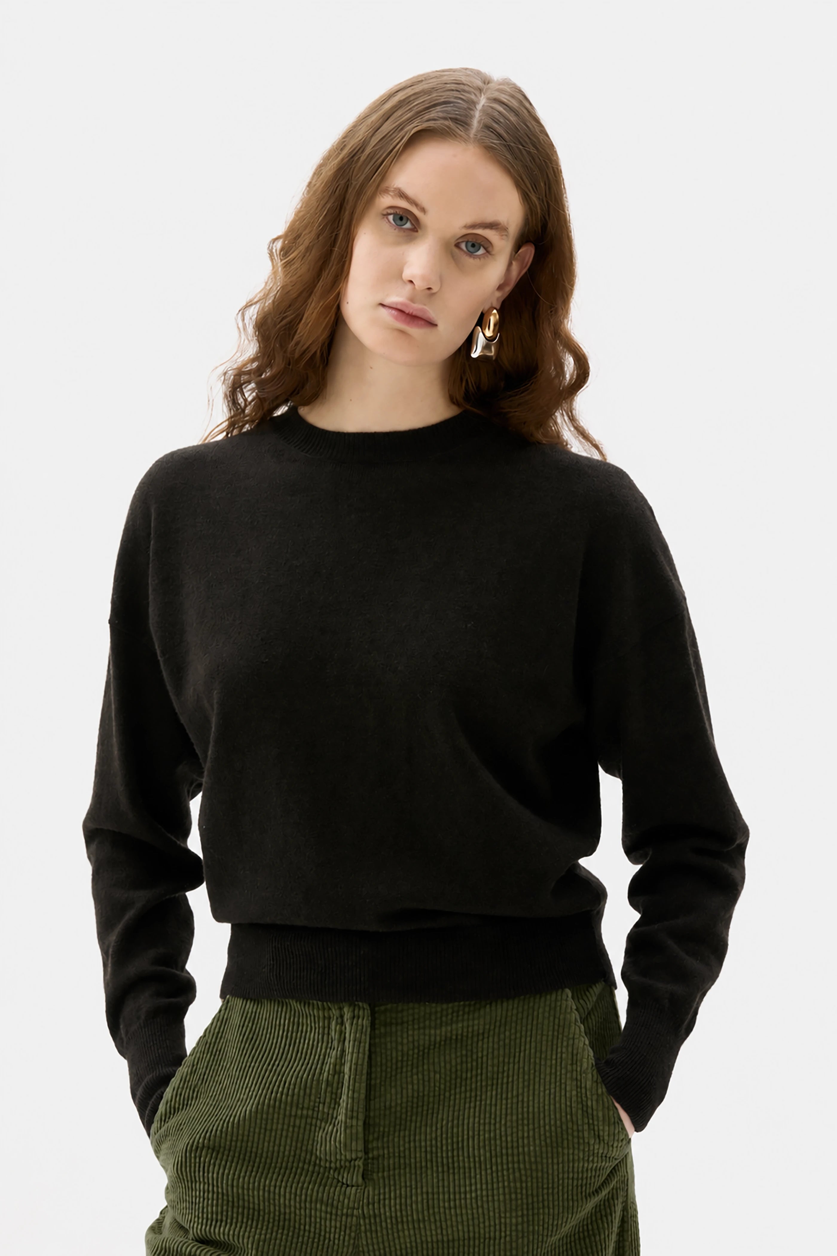 Ior Cashmere Wool Sweater - Morel Brown