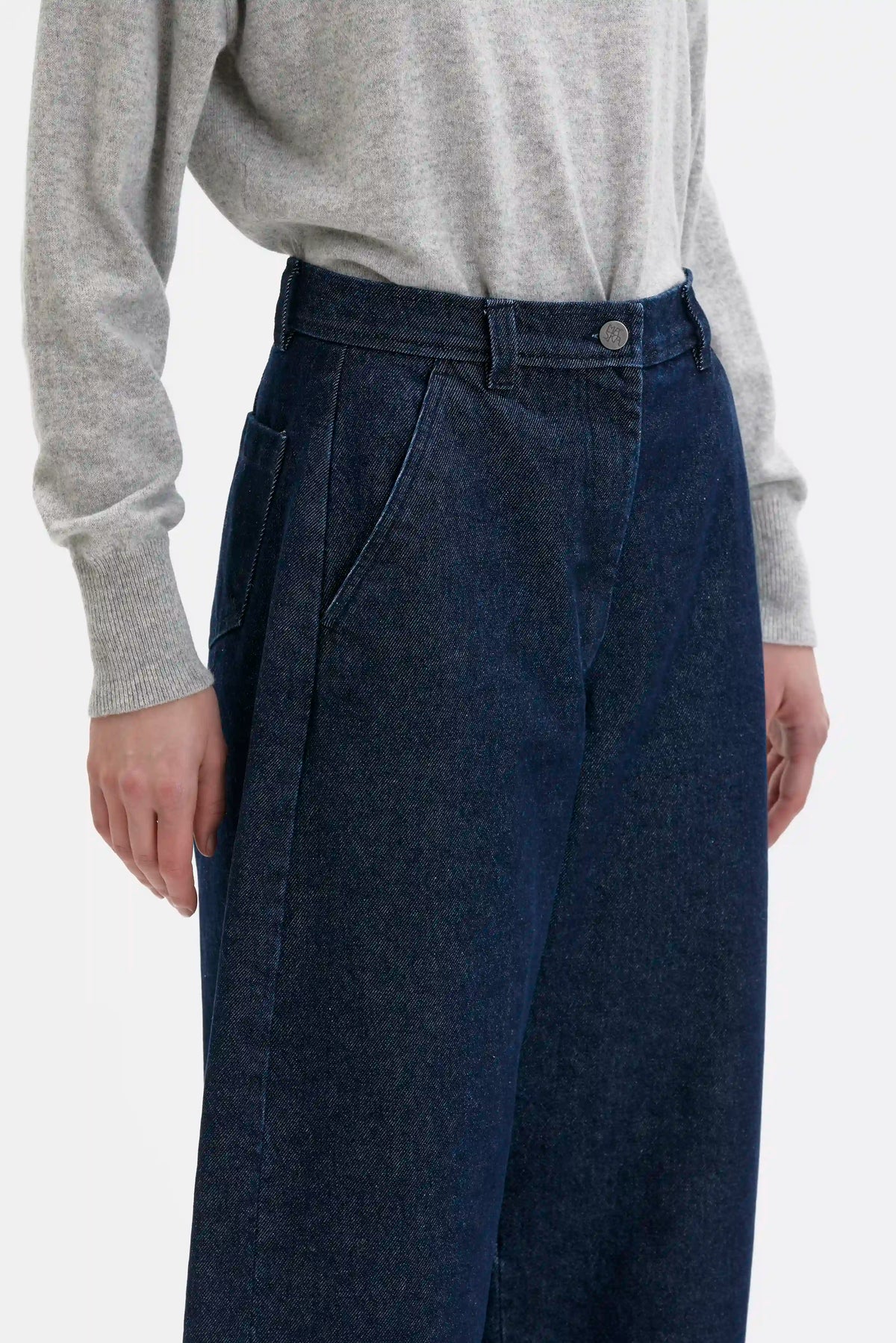 Itsu Jeans i Ekologisk Bomull - Indigo Blue