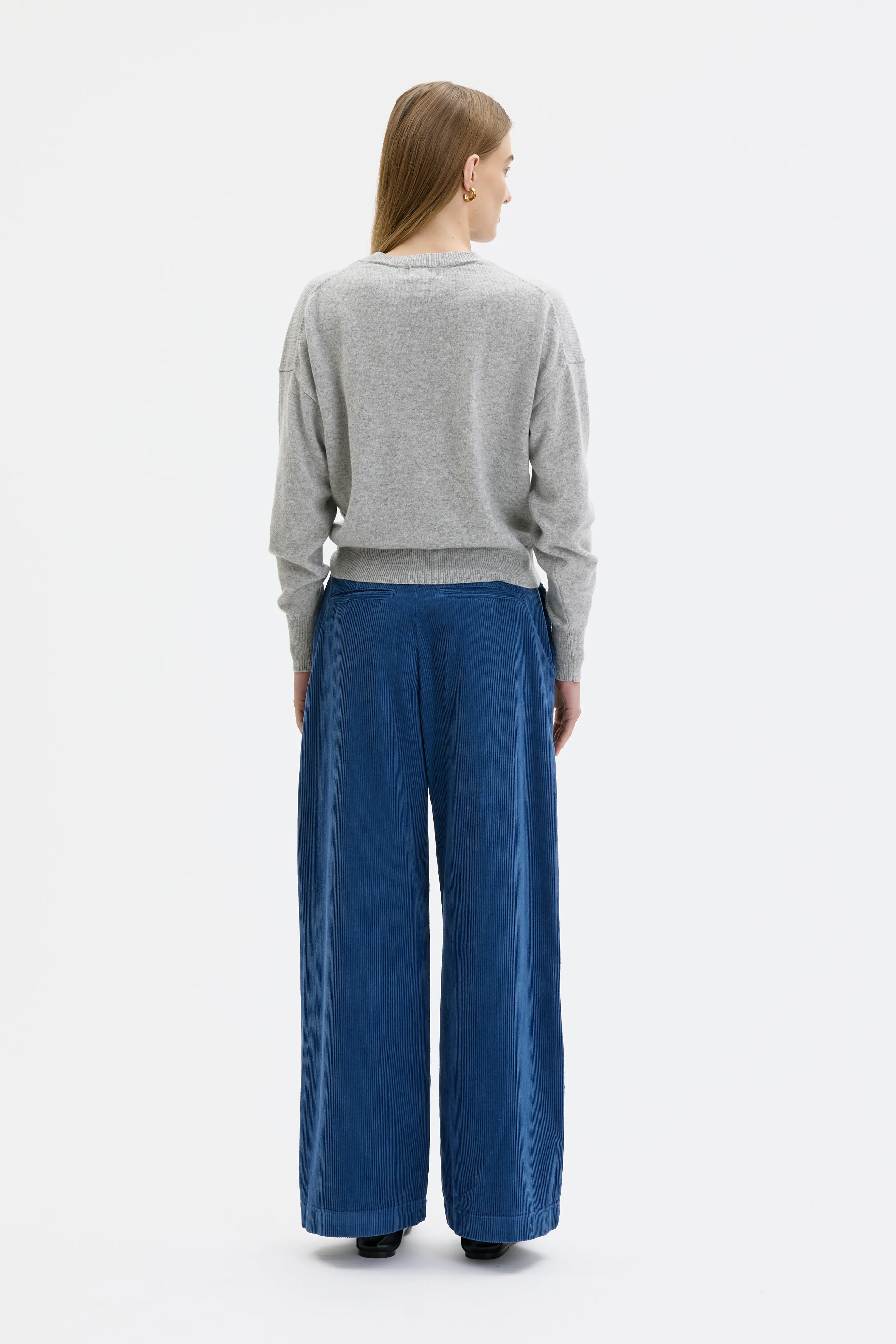 Aya Vida Manchesterbyxor - Lazuli blue