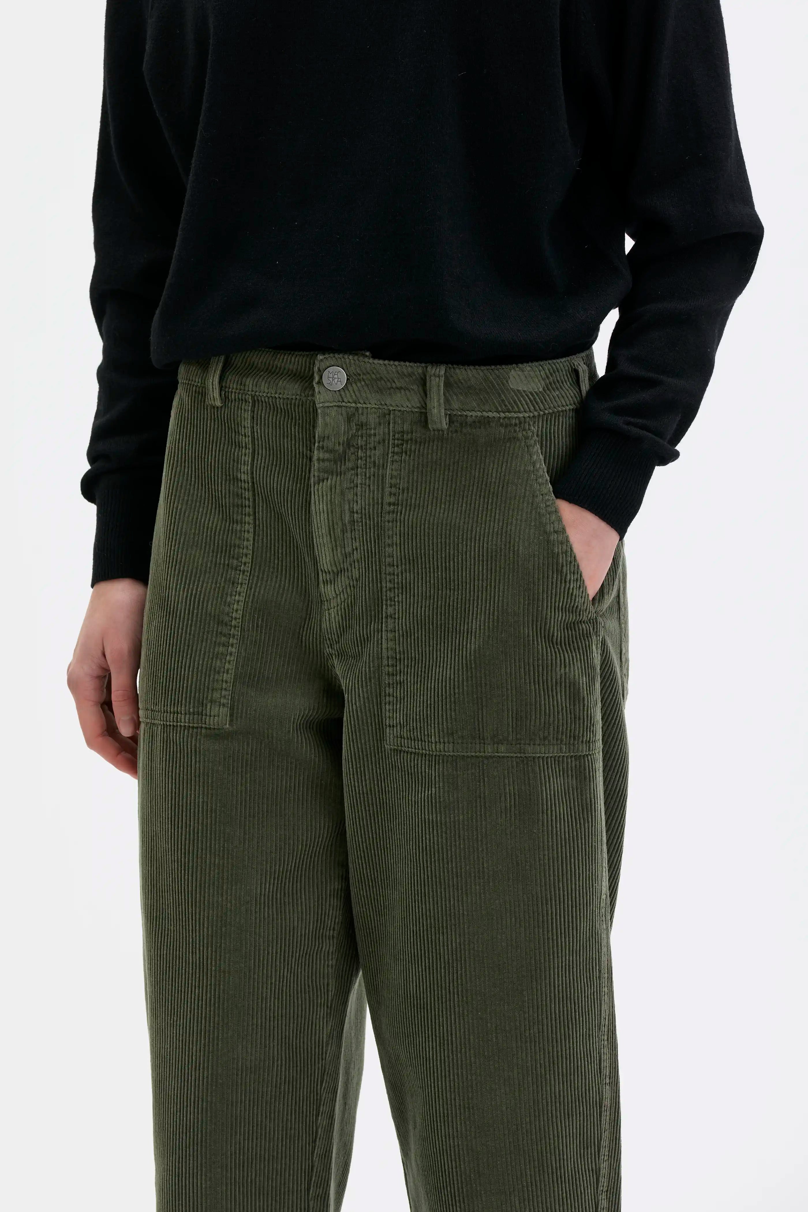 Ruth Manchesterbyxa - Green