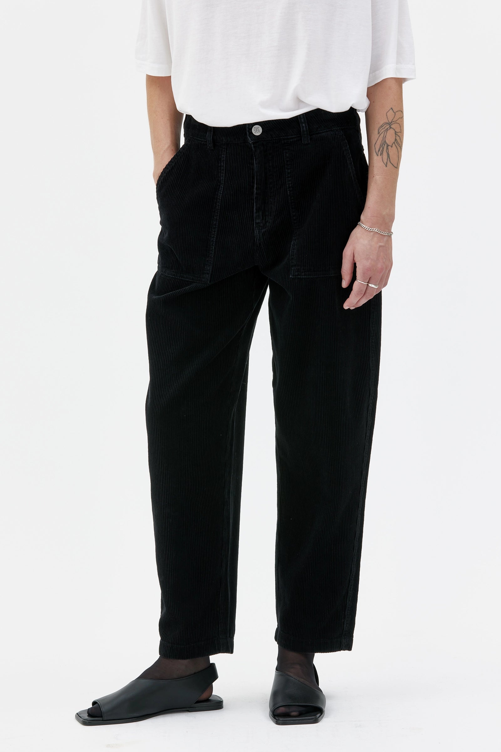 Ruth Manchesterbyxa - Black