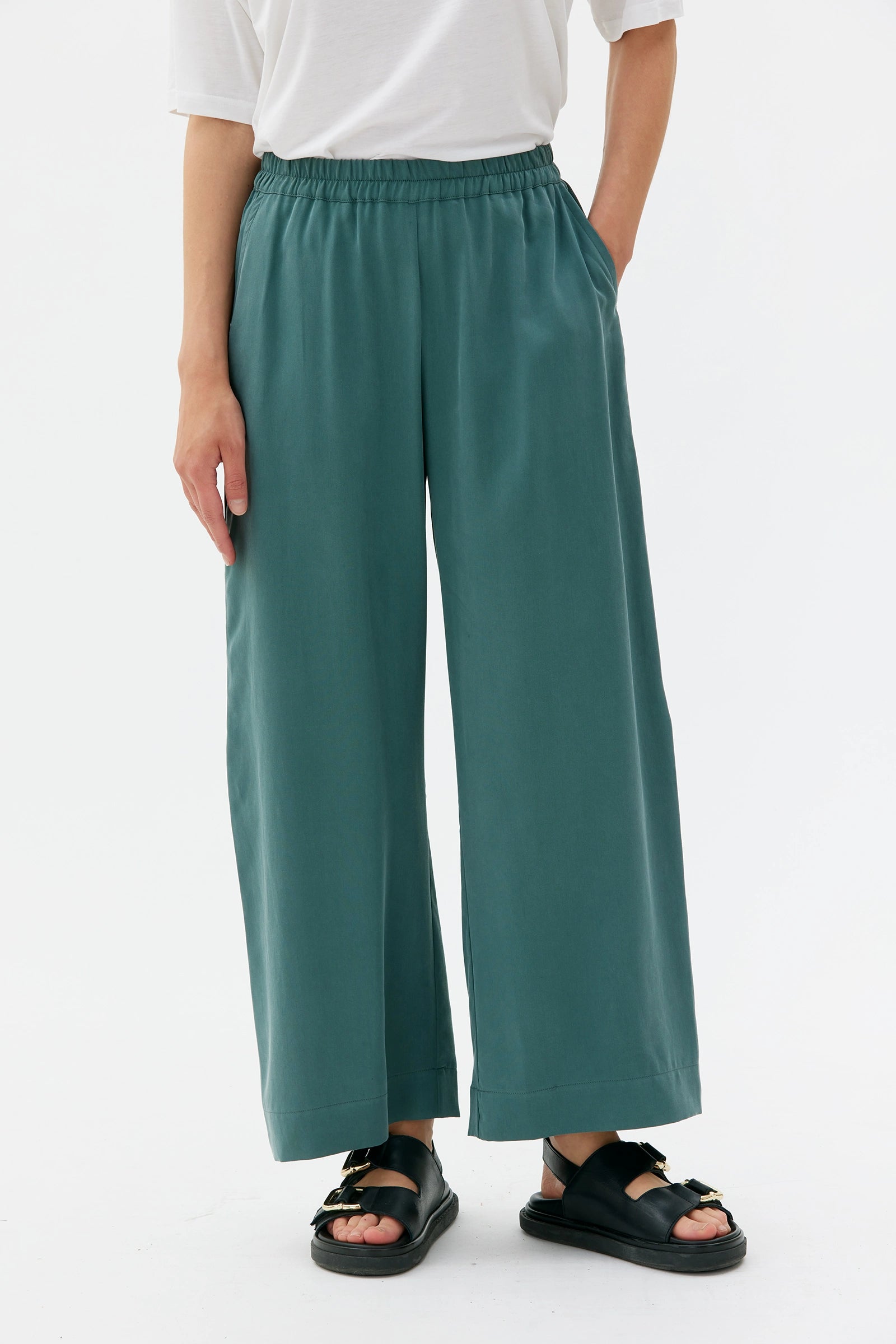 Thea Vida Tencelbyxor - Lagoon Green