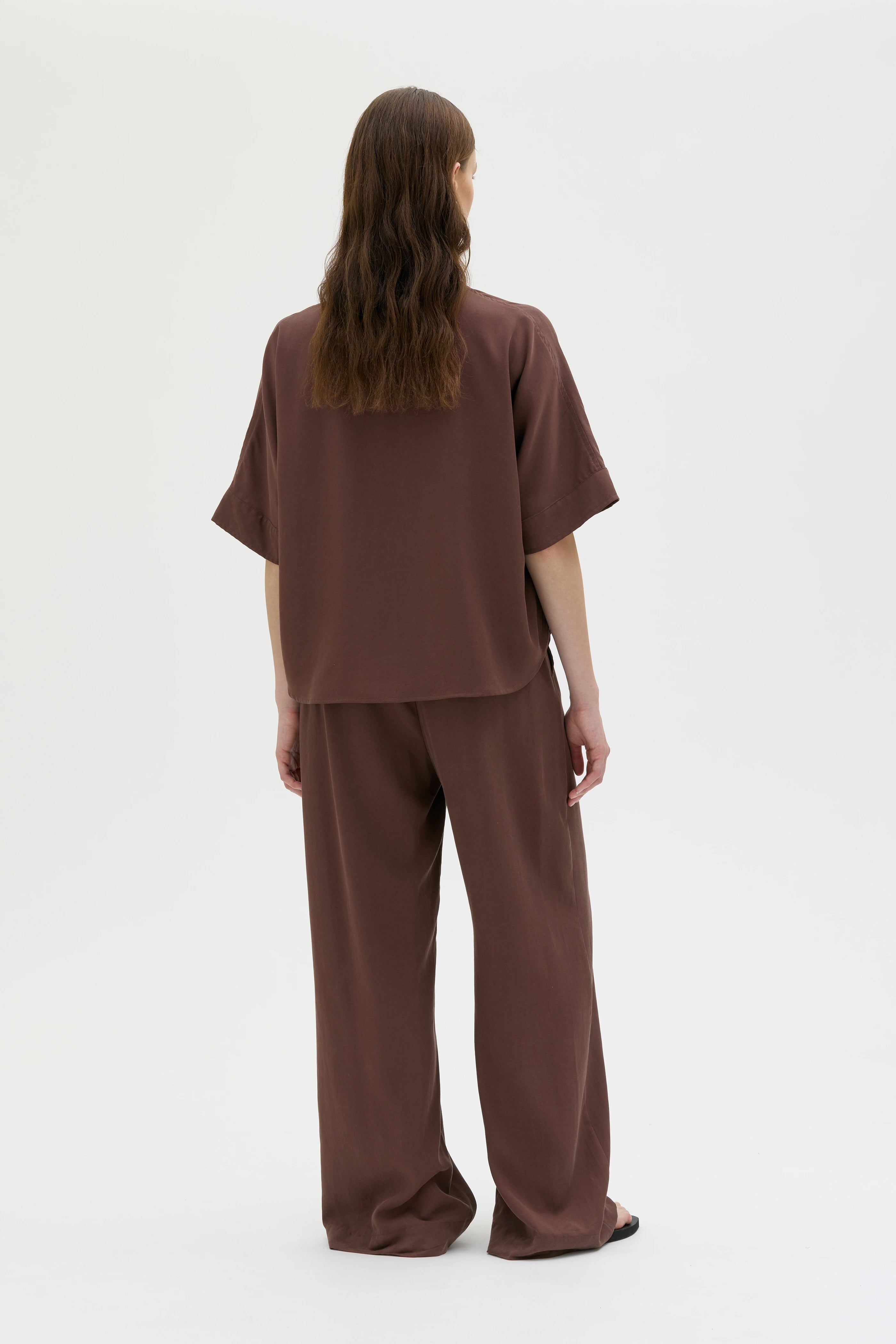 Liko Tencel Top - Hickory Brown
Liko Tencel blus - Brun