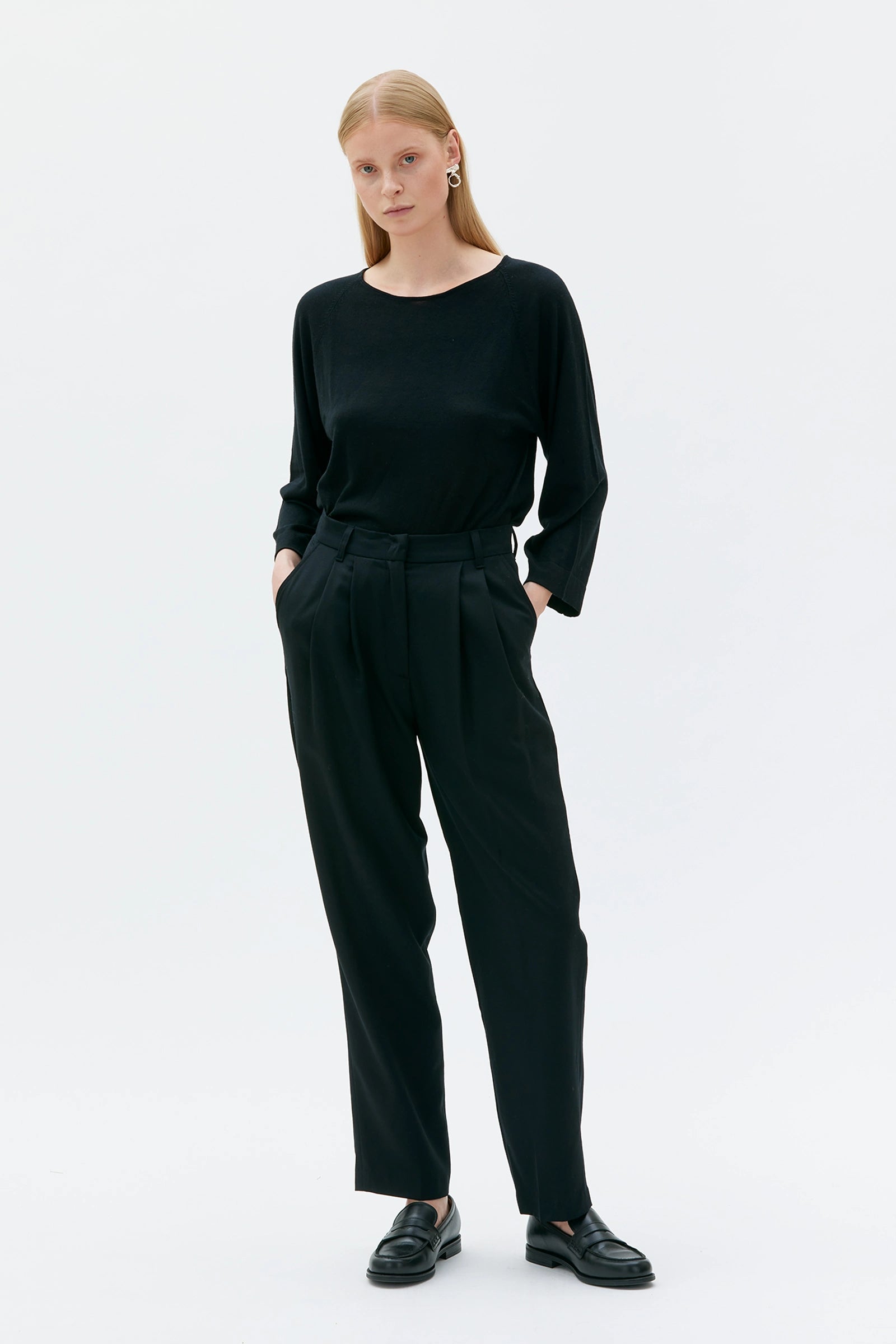 Yvonne Kashmir Silkestopp - Black
