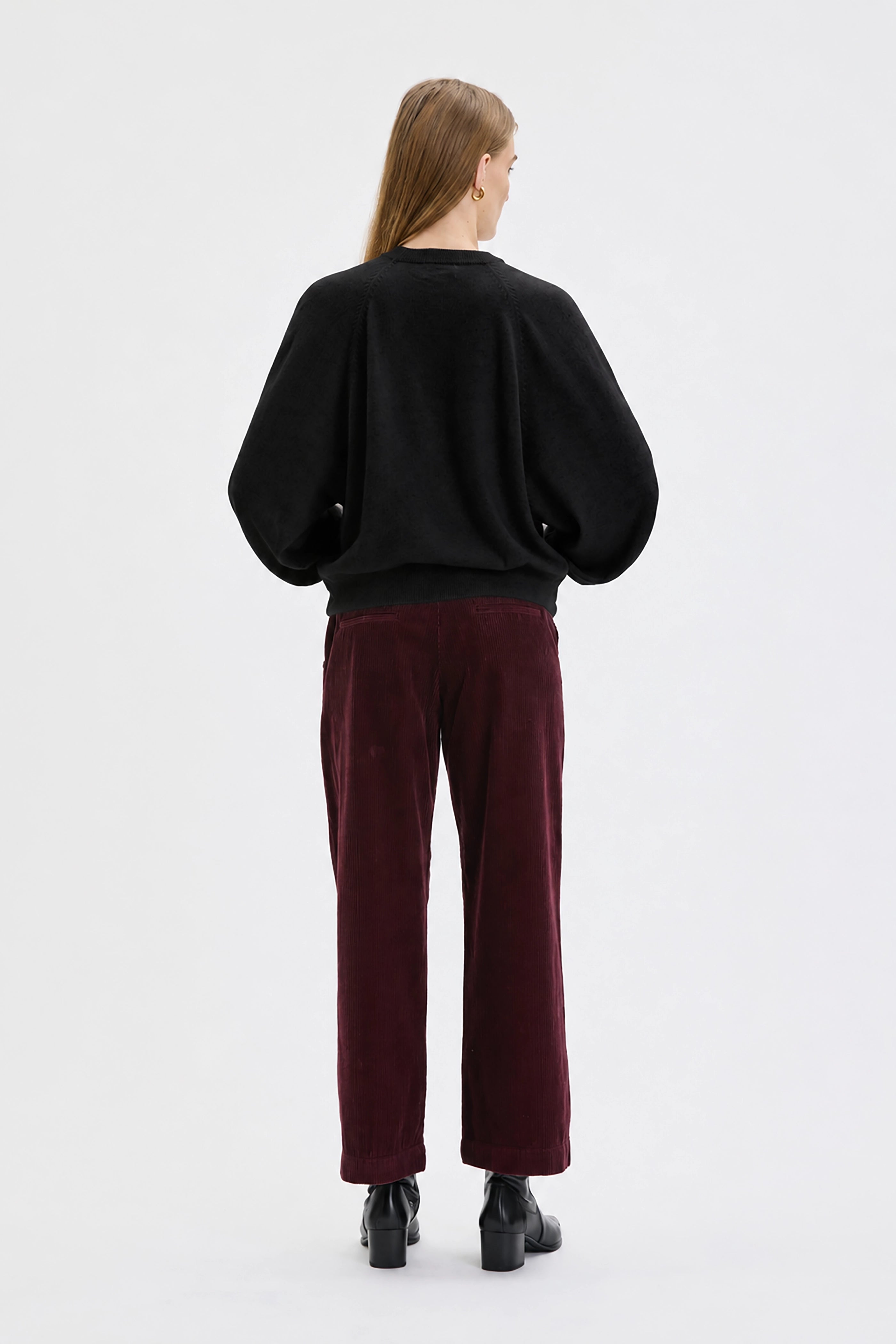 Aiza Sweatshirt I Kashmir – Svart