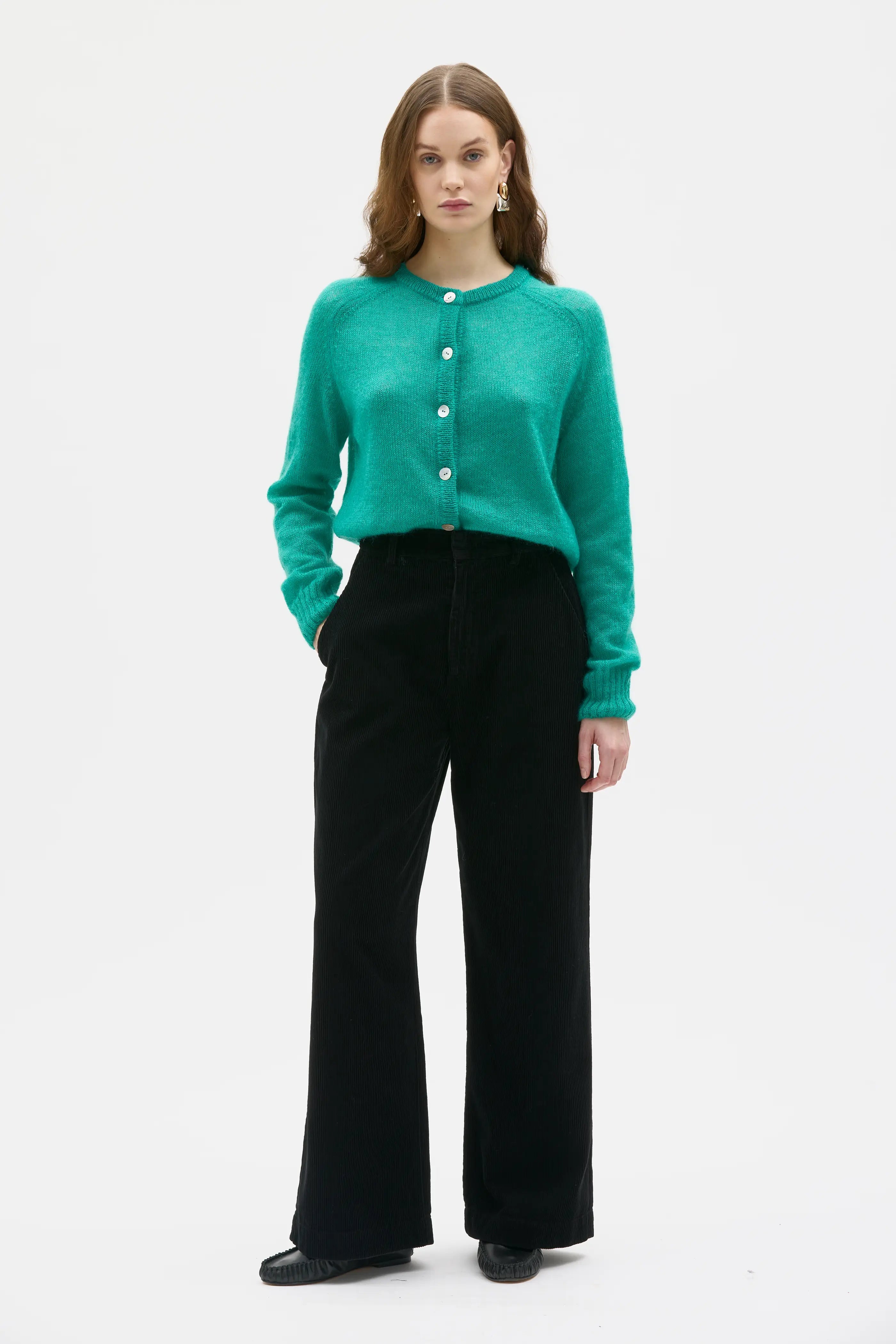 Aya Manchesterbyxor Med Vidd - 59 Black 