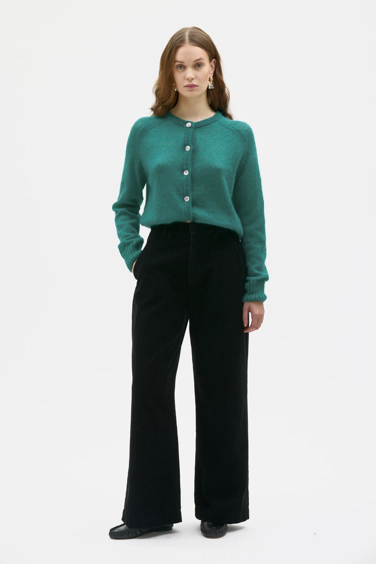 Aya Manchesterbyxor Med Vidd - 59 Black 