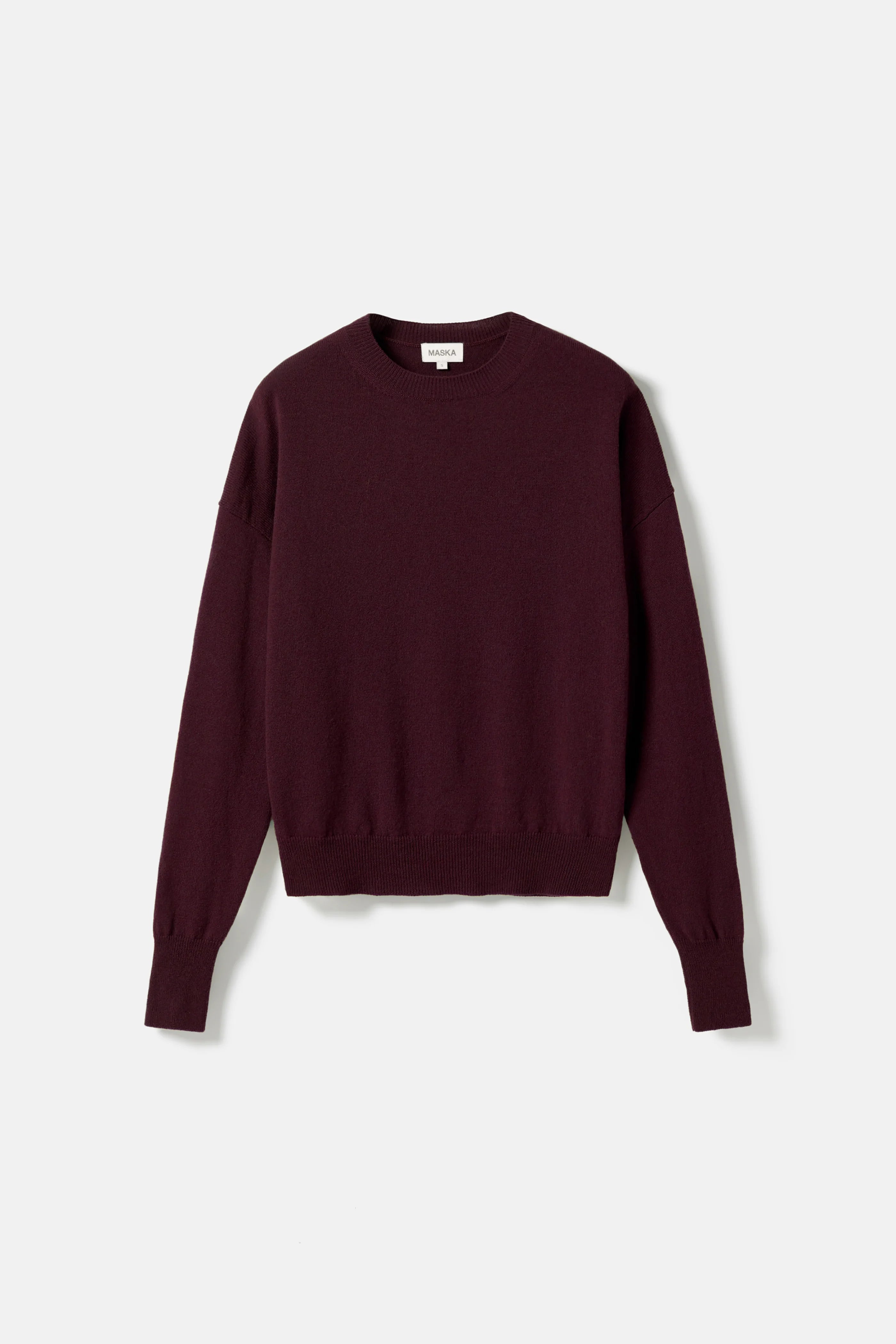 Ior Cashmere Wool Sweater - Port Wine