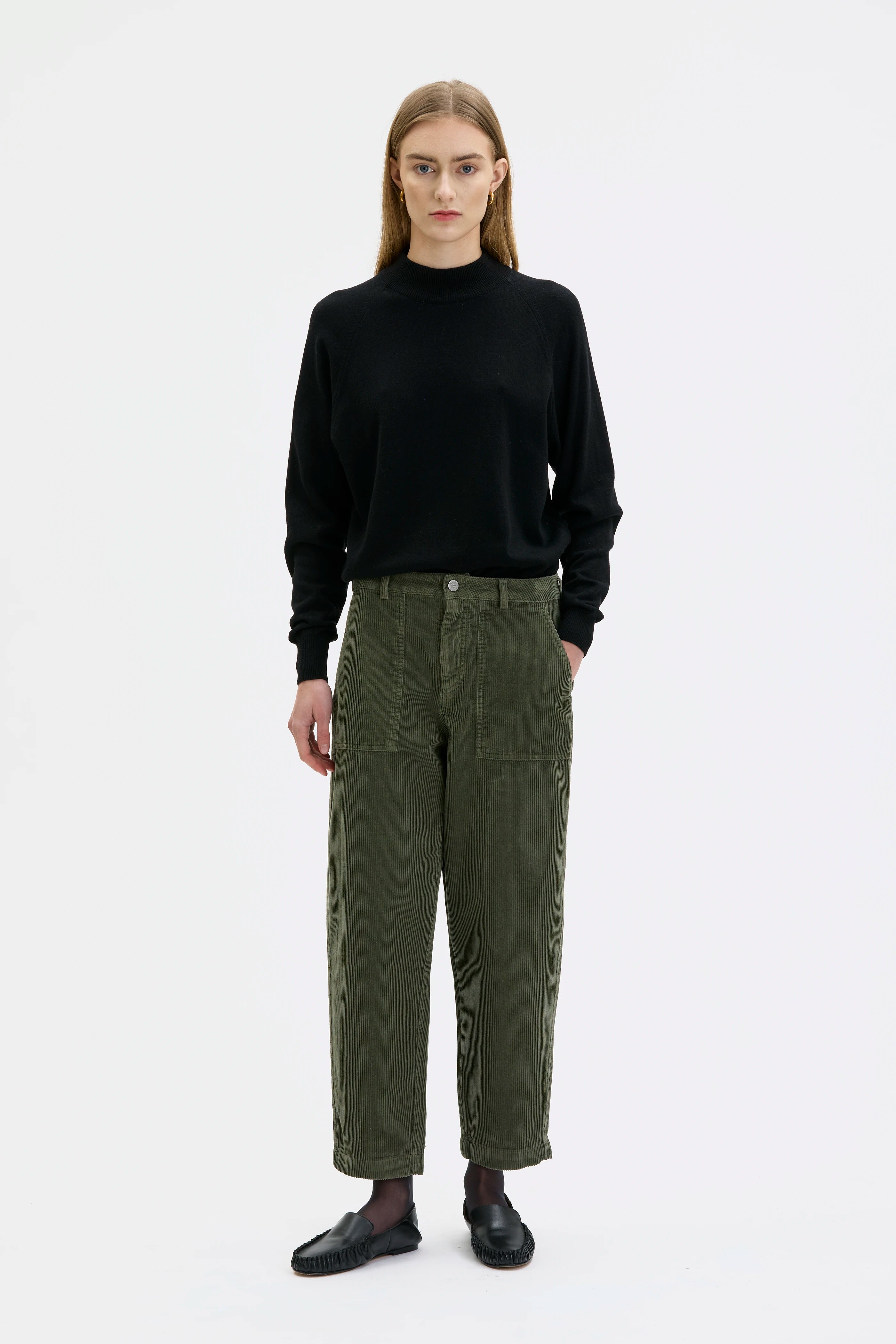 Ruth Manchesterbyxa - Green