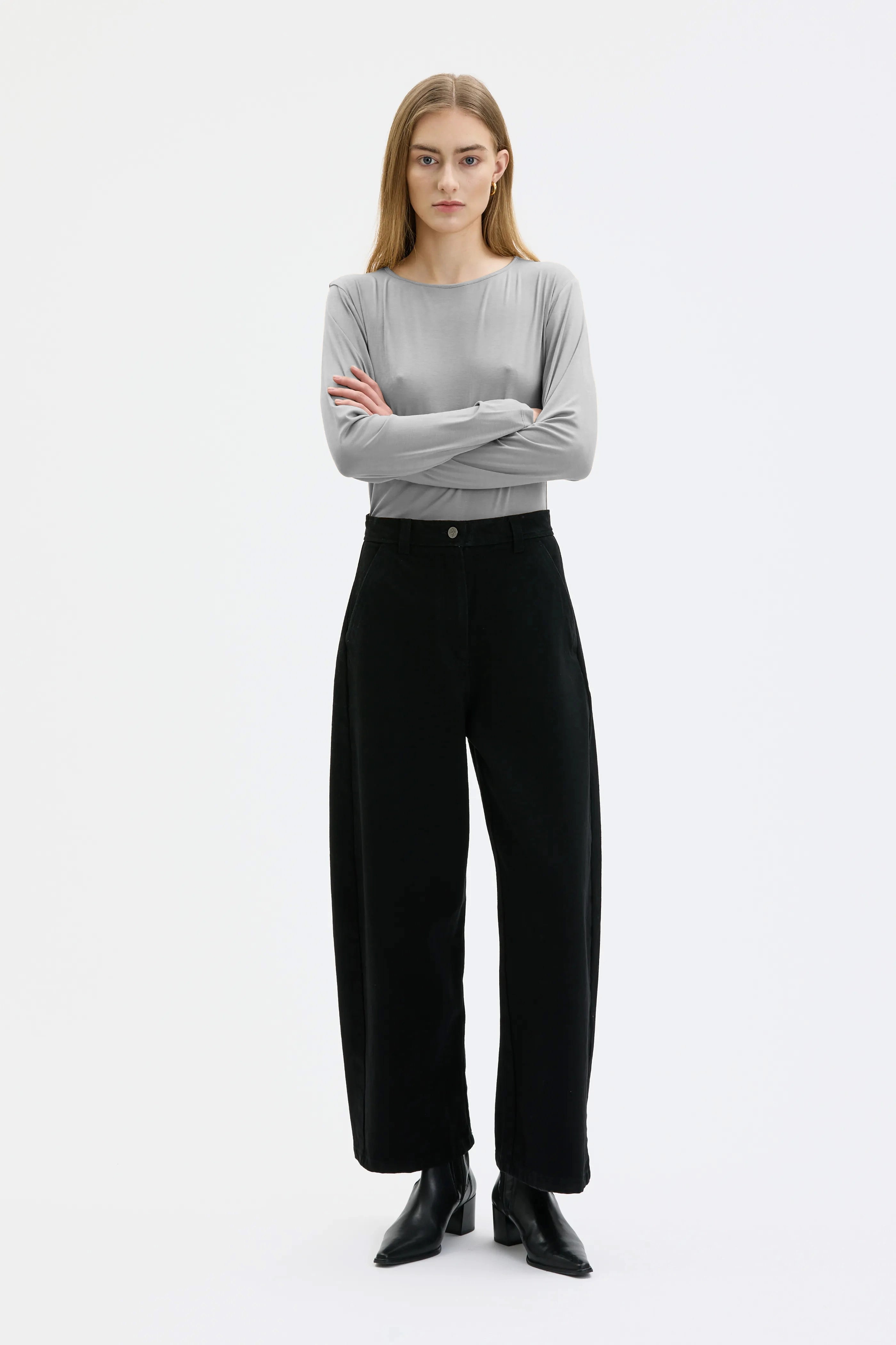 Volo Topp i Tencel - Grey