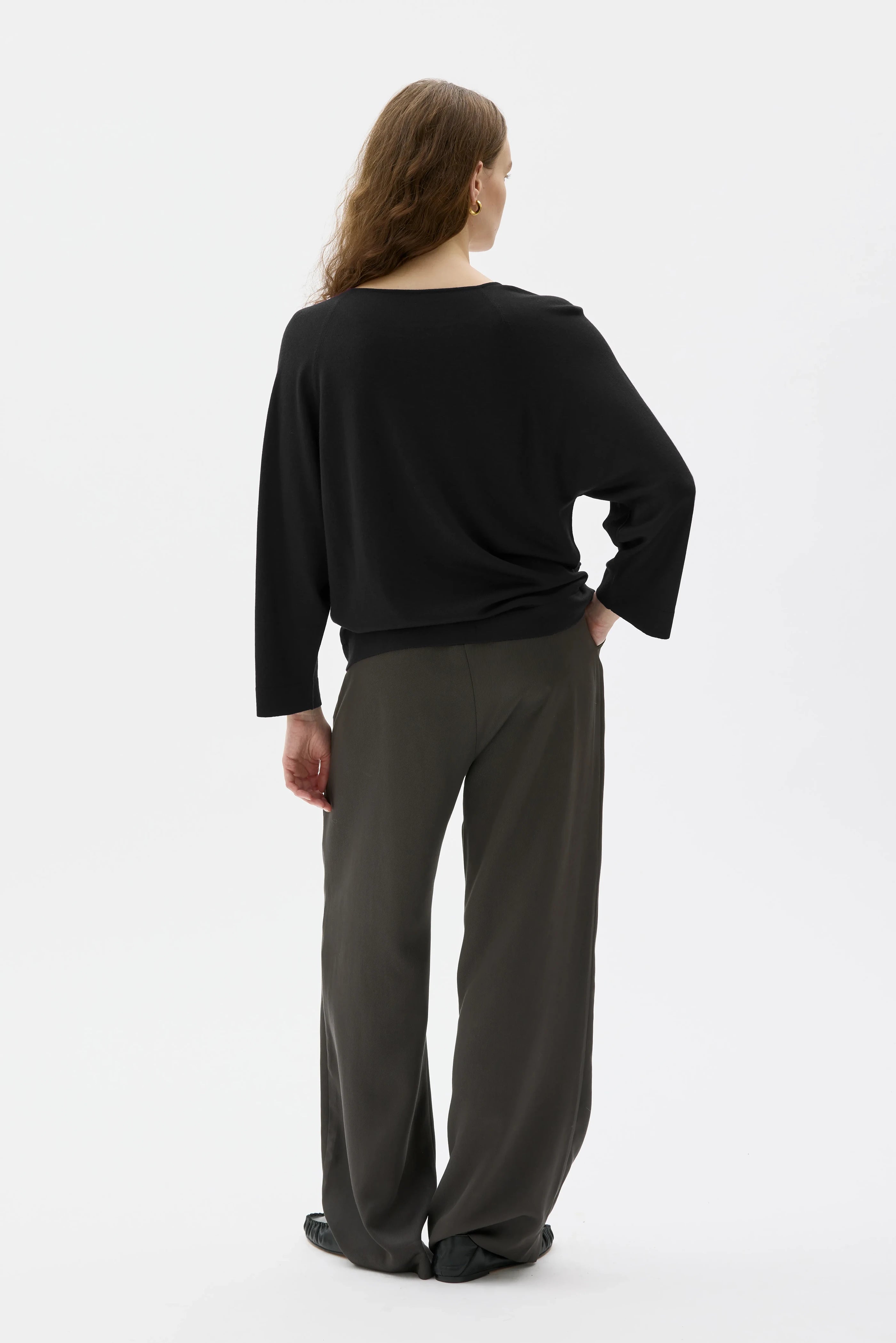 Yvonne Kashmir Silkestopp - Black