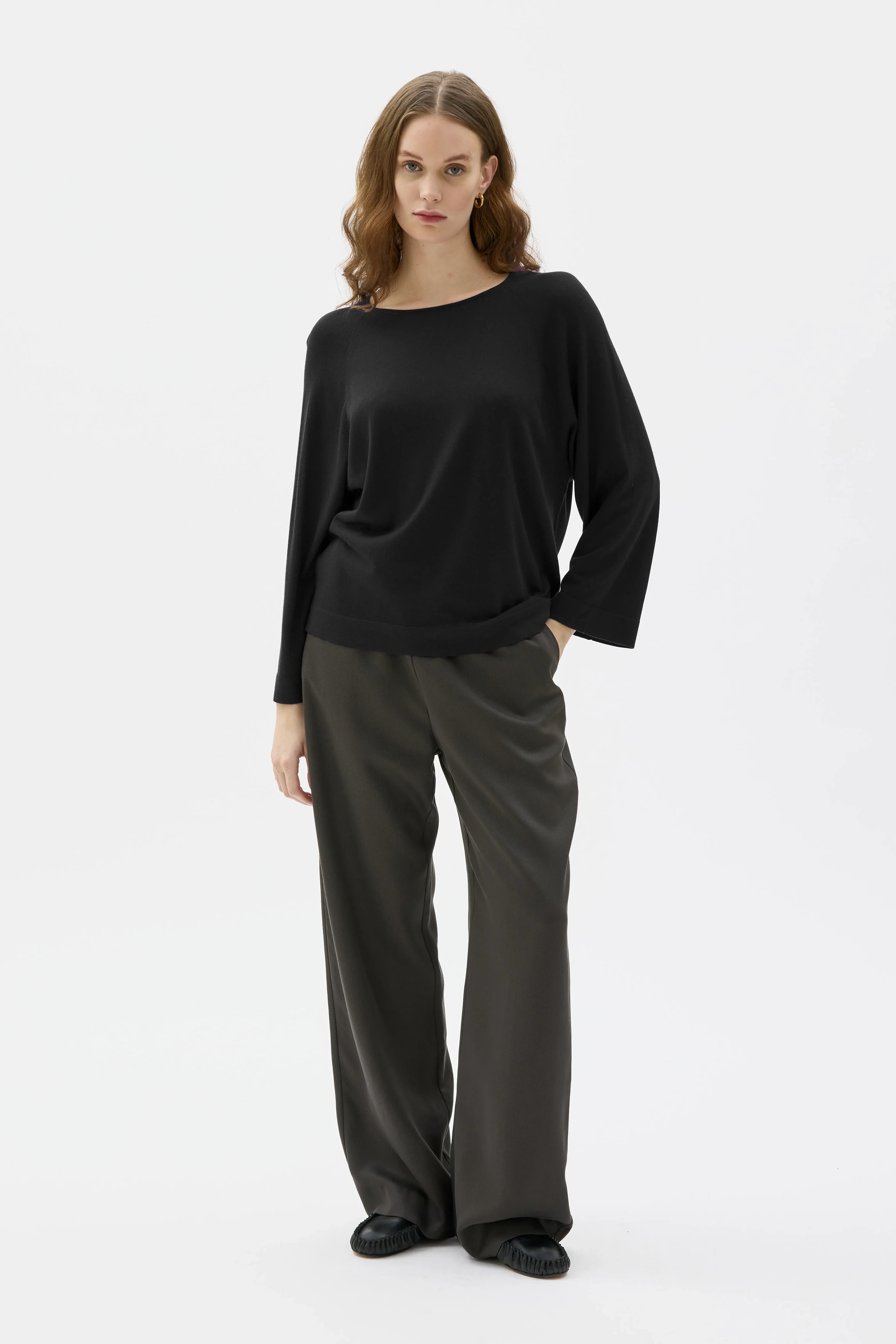 Yvonne Kashmir Silkestopp - Black