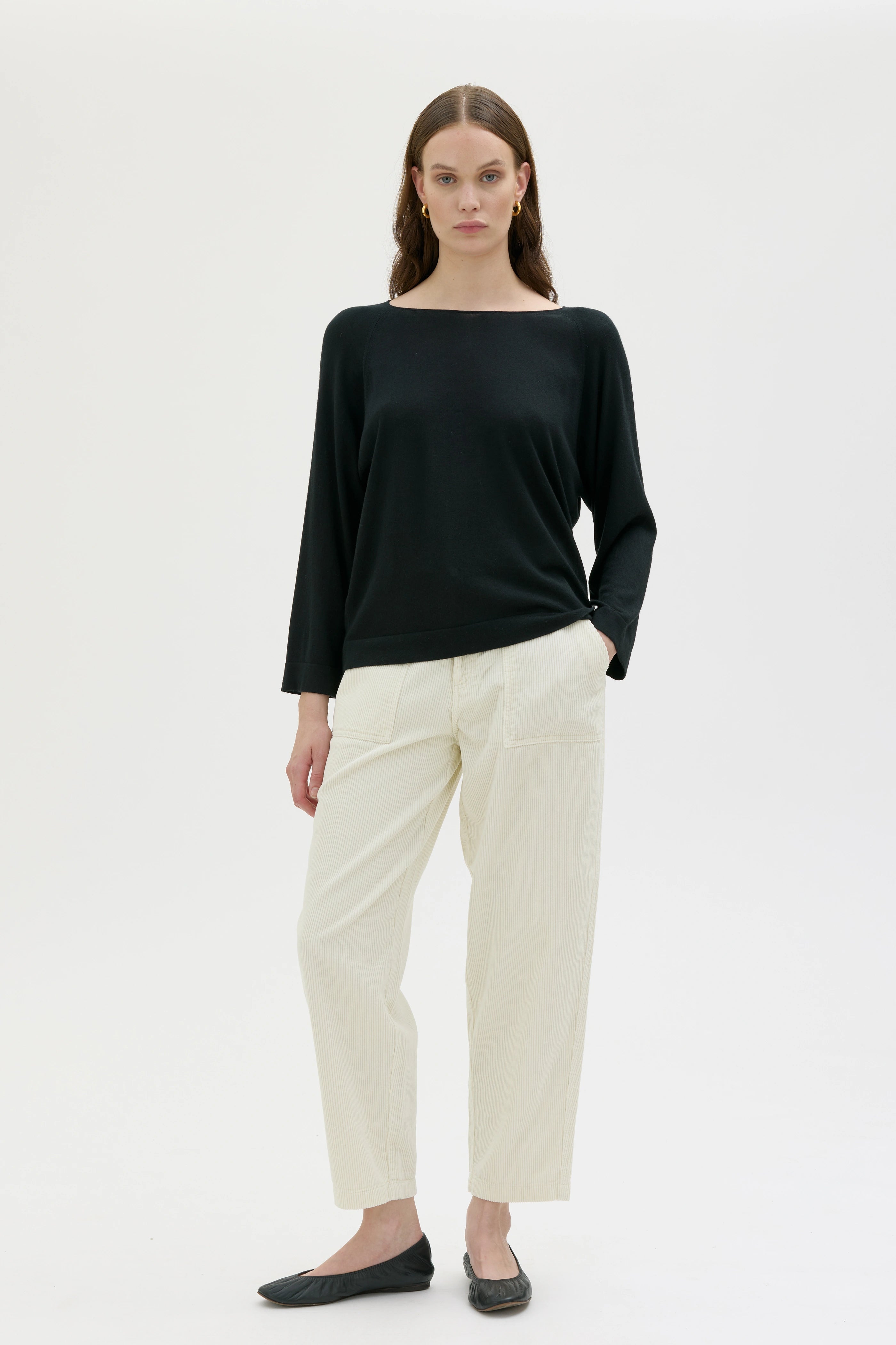 Yvonne Kashmir Silkestopp - Black