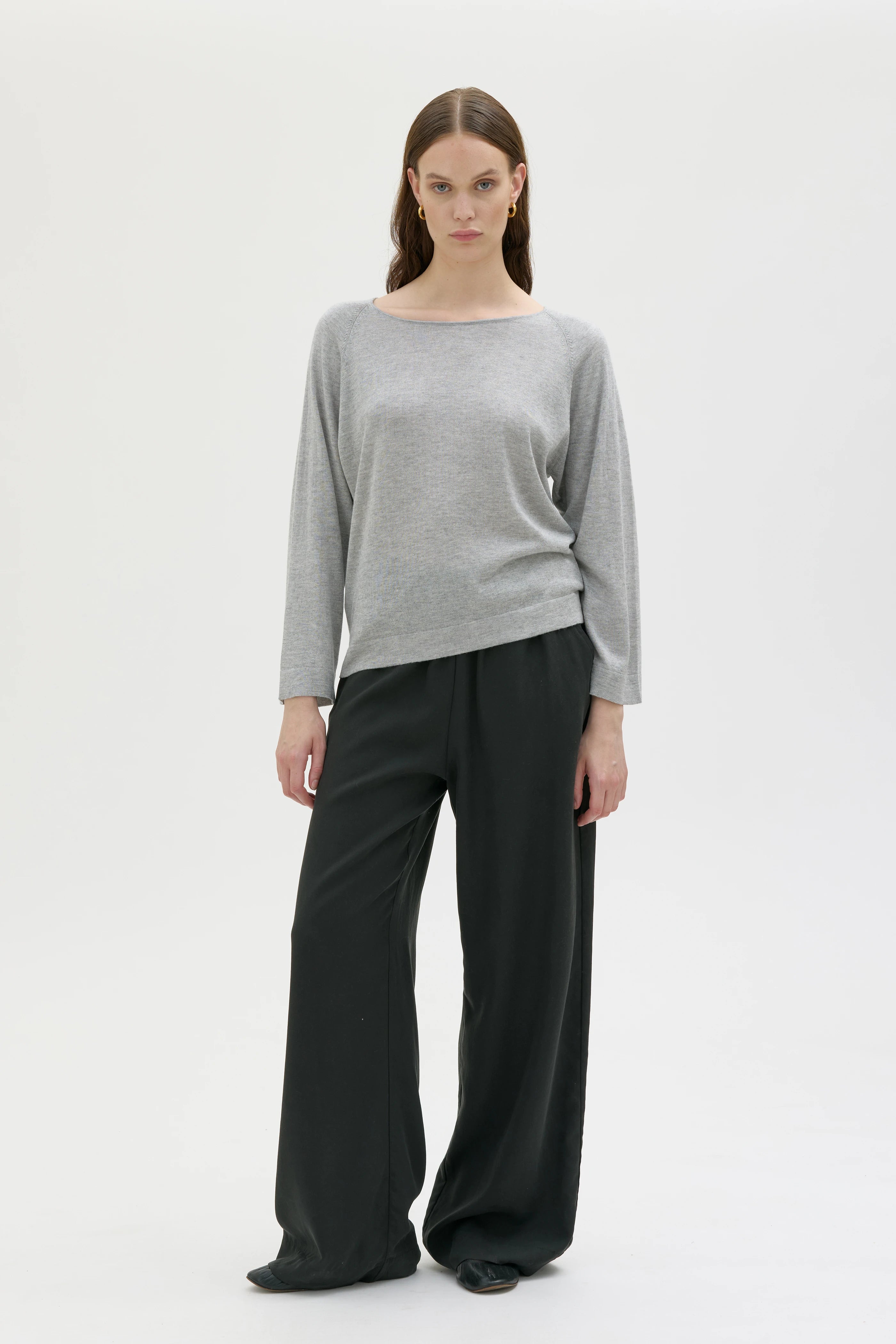Yvonne Kashmir Silkestopp - Light Grey