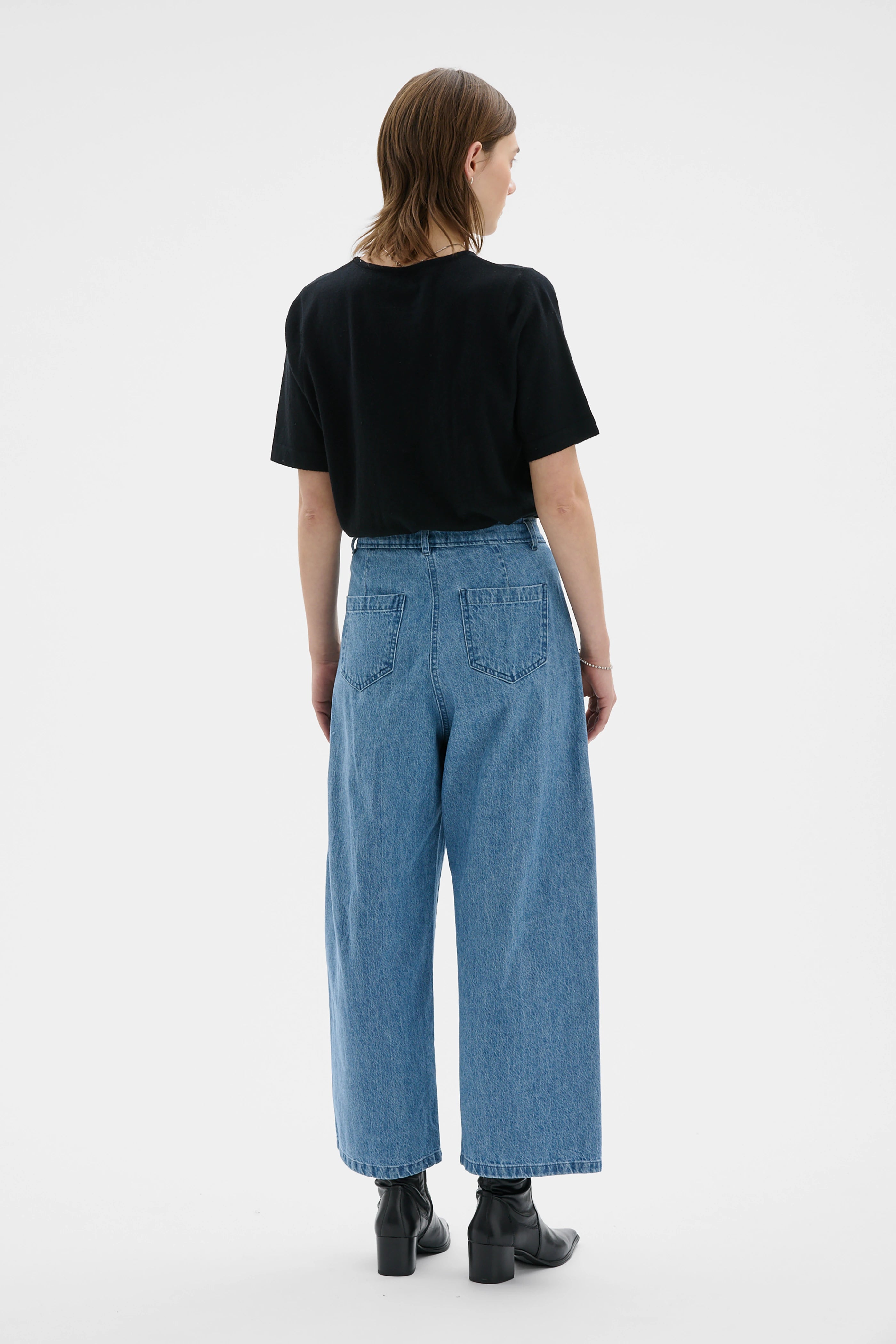 Etsu Denimbyxor I Hampa Och Ekologisk Bomull - Light Indigo